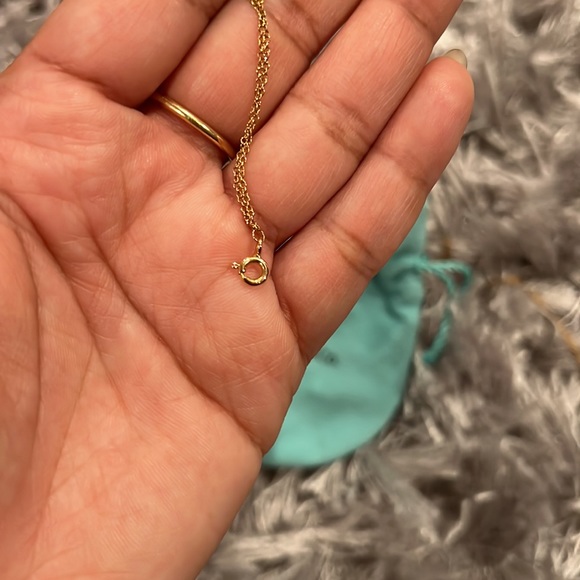 Tiffany & Co Rose Gold Infinity Necklace - Picture 7 of 9